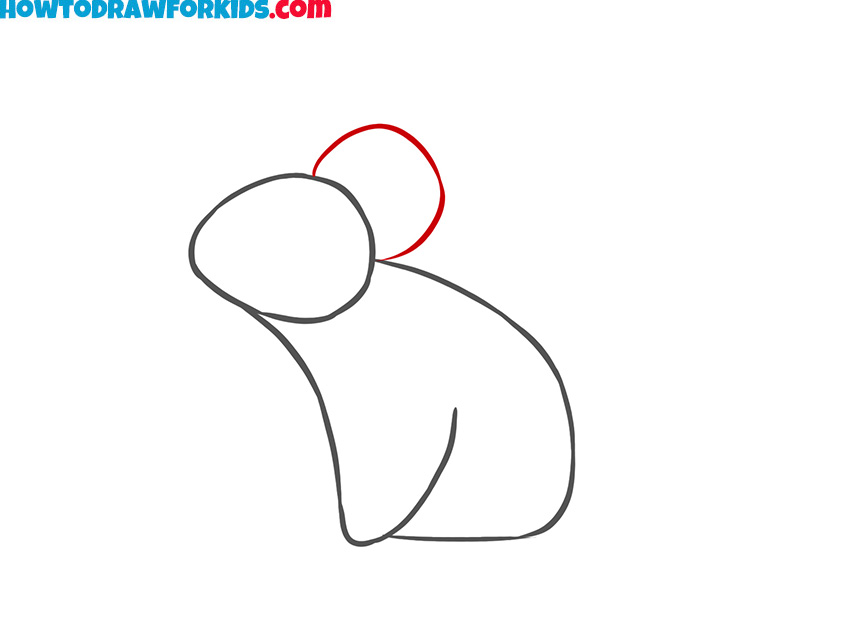 Learn How to Draw a Simple Mouse step by step