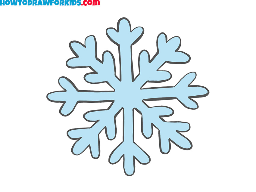 how-to-draw-a-Snowflake