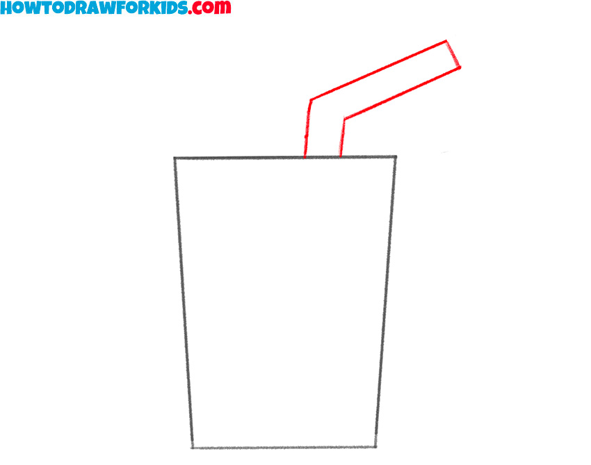 a glass cup drawing