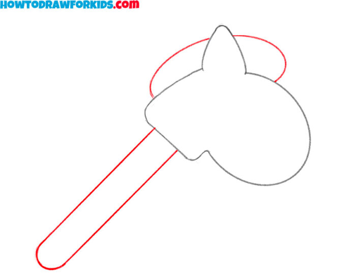 How to Draw a Hobby Horse for Kindergarten Easy Drawing Tutorial
