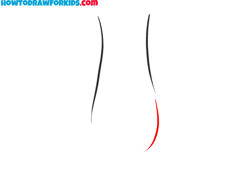 how to draw a nose easy