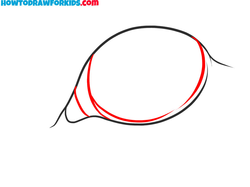 how to draw a horse eye cartoon