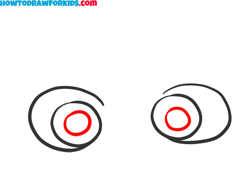 how to draw male eyes for beginners