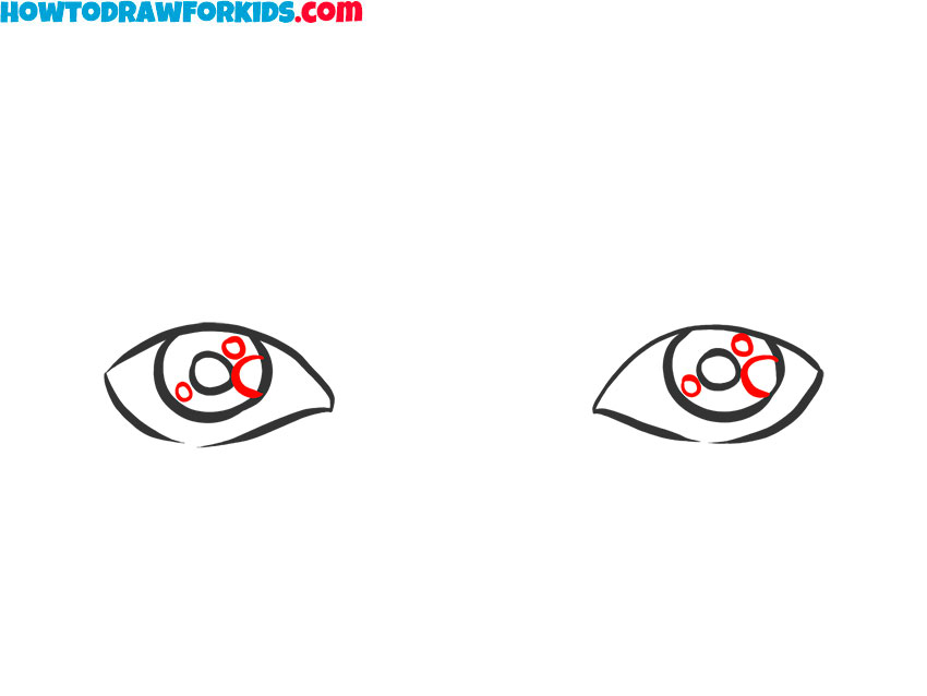 how to draw eyes beginner easy
