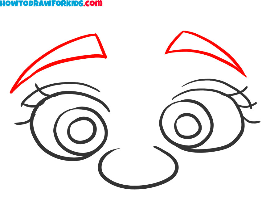 how to draw eyes of boy