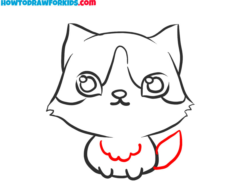 kitty cat art drawing