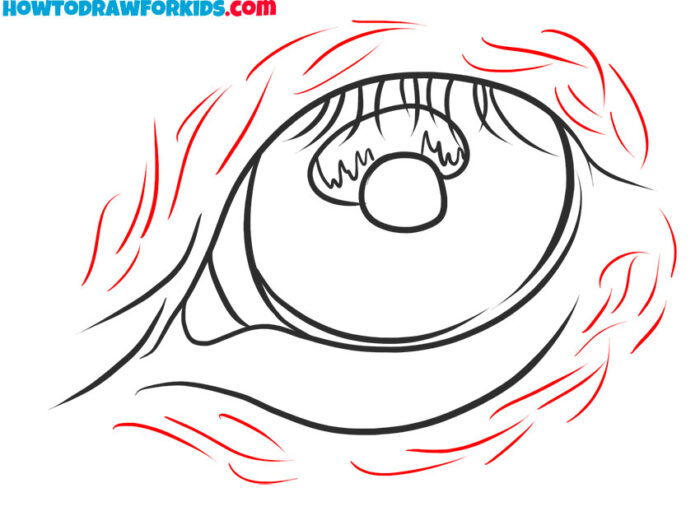 How to Draw a Horse Eye Easy Drawing Tutorial For Kids