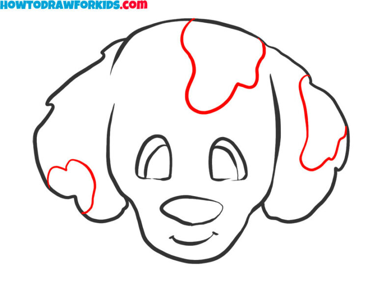 How to Draw a Dog Head Easy Drawing Tutorial For Kids