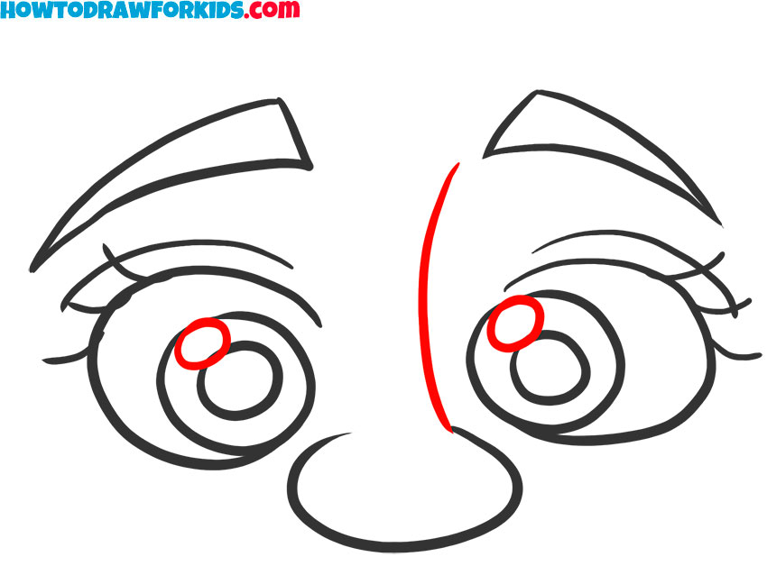 how to draw male eyes realistic