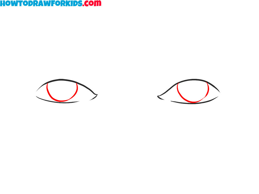 How to draw Eyes With Glasses for kids