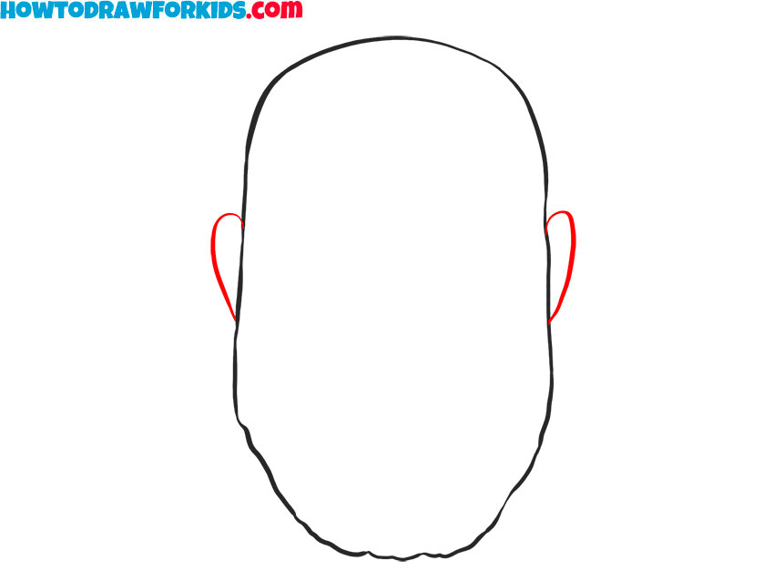 How to draw Thanos Face quickly