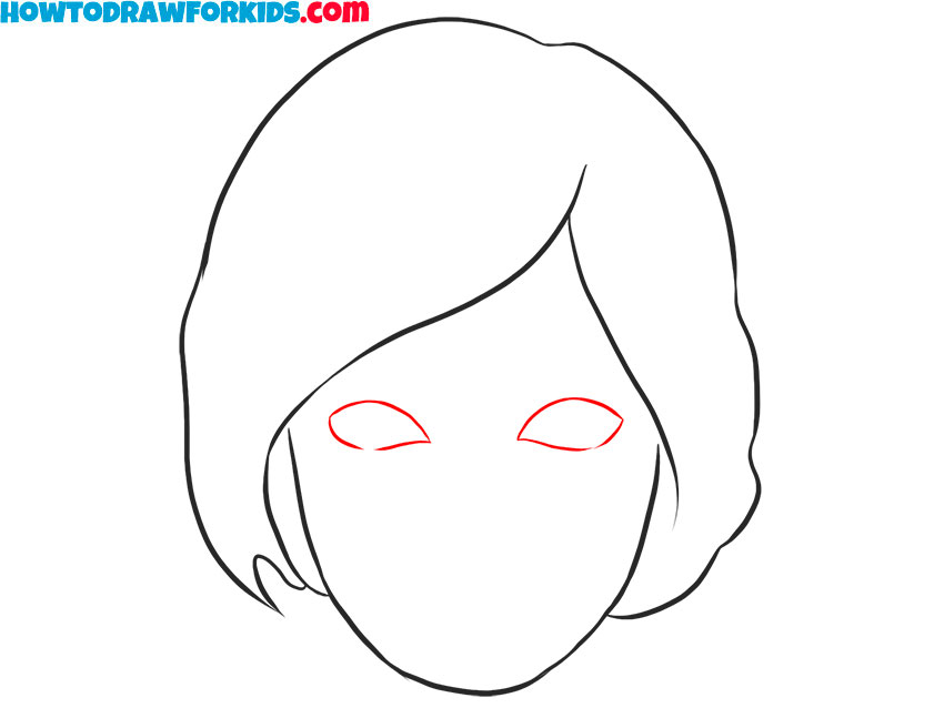 How to draw barbie face for kids