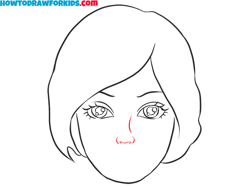 How to draw beautiful barbie face