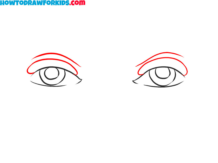 How to draw cute Eyes With Glasses