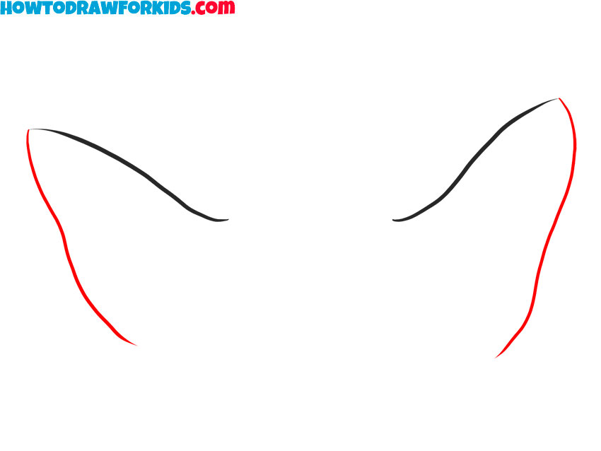 How to draw dog ears quickly