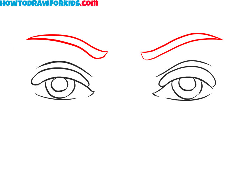 How to draw realistic Eyes With Glasses