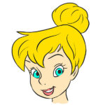 How to Draw Tinker Bell Face