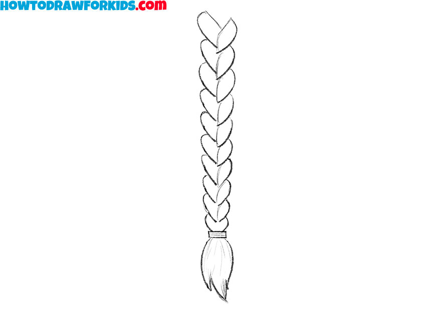 a braid drawing guide