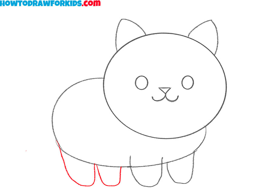 a cat drawing tutorial