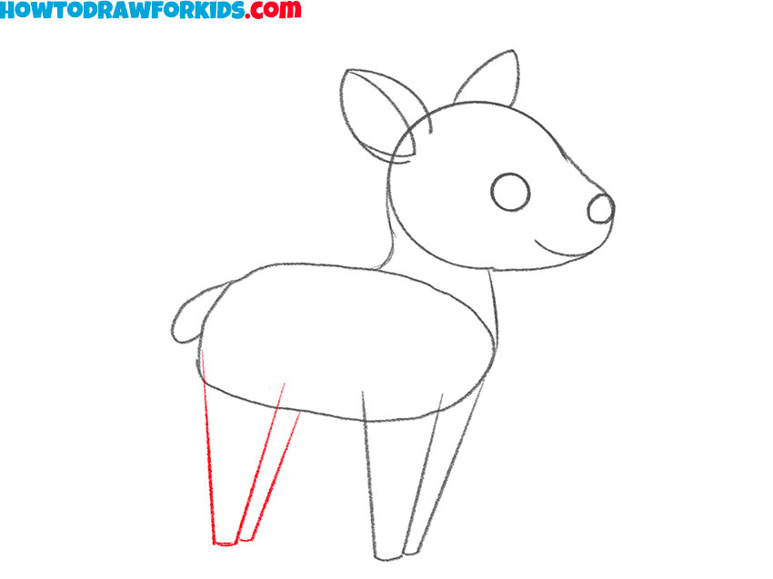 a deer drawing guide
