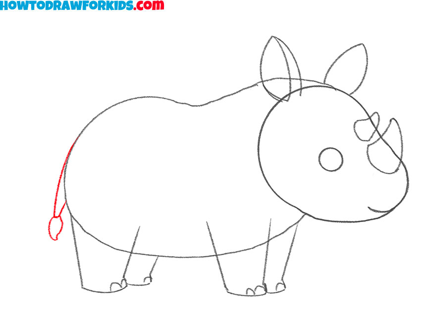 a rhinoceros drawing tutorial