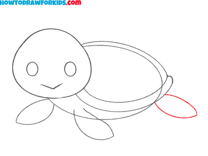 How to Draw a Turtle - Easy Drawing Tutorial For Kids