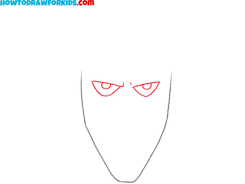draw evil eyes