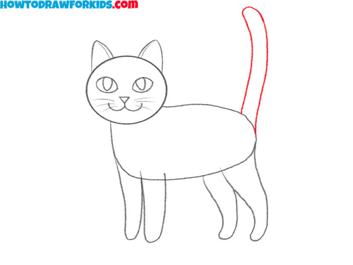 How to Draw a Cat - Easy Drawing Tutorial For Kids