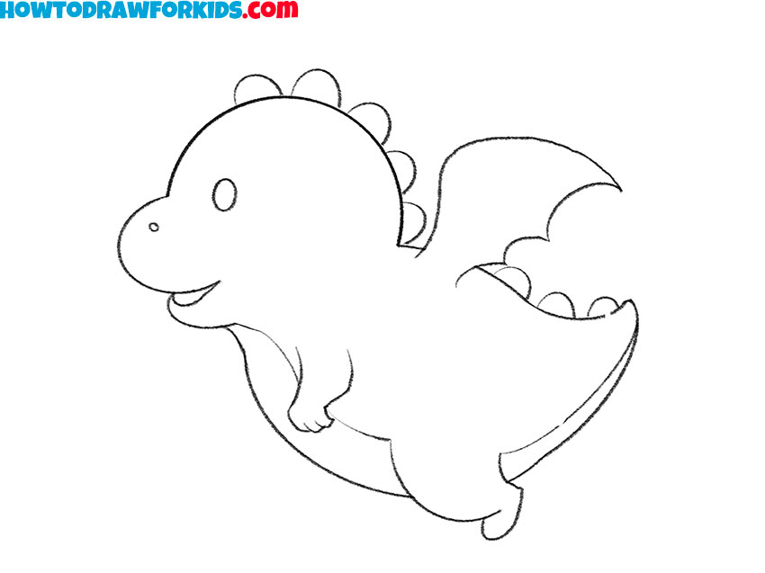 easy way to draw a dragon