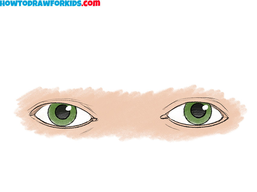 eyes drawing tutorial