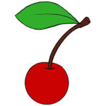 How to Draw a Cherry