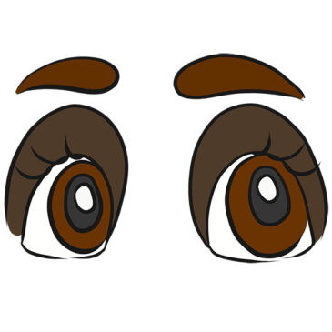 How to Draw Dog Eyes