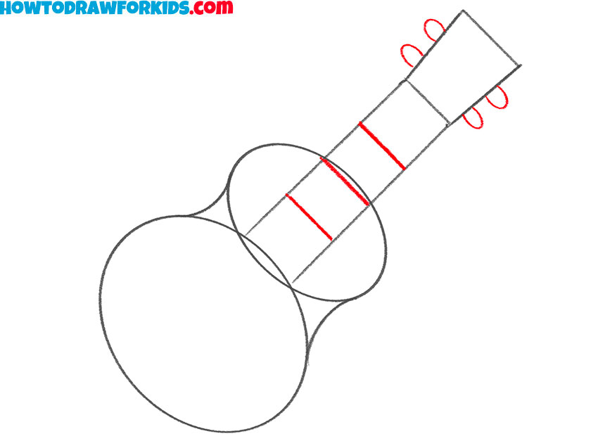 how to draw a guitar for kids easy