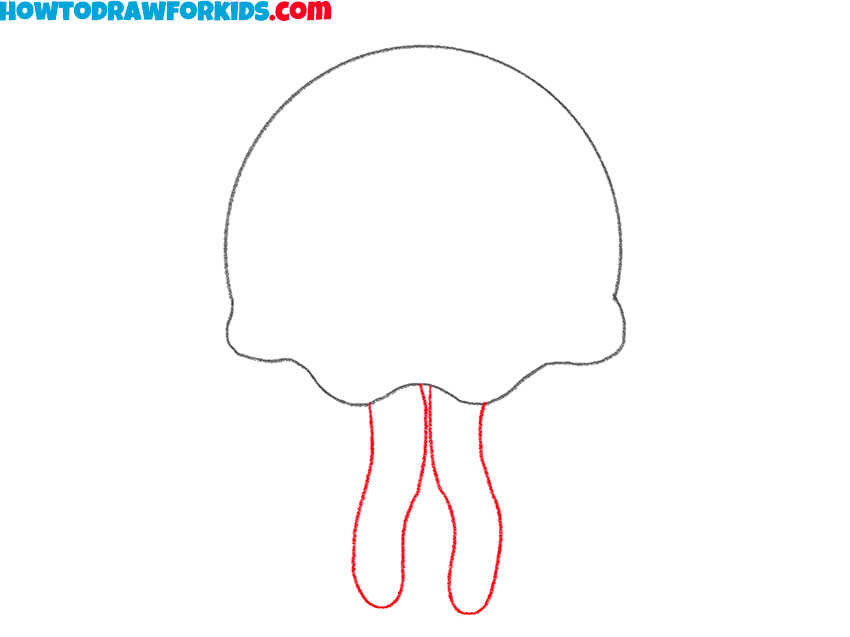 how to draw a jellyfish easy for kids