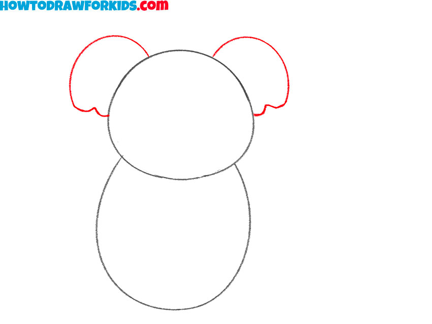 how to draw a koala easy for kids