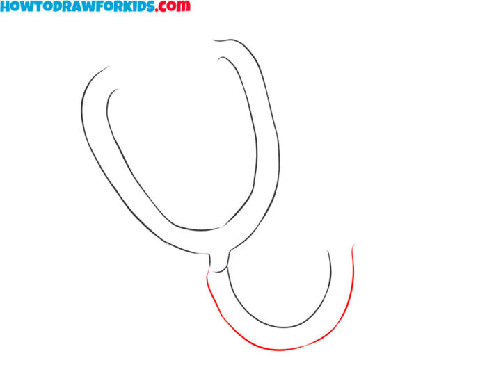How to Draw a Stethoscope Easy Drawing Tutorial For Kids