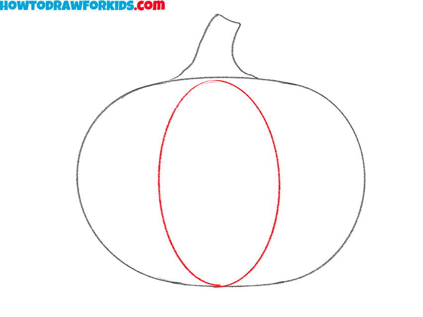 how to draw a pumpkin easy for kids