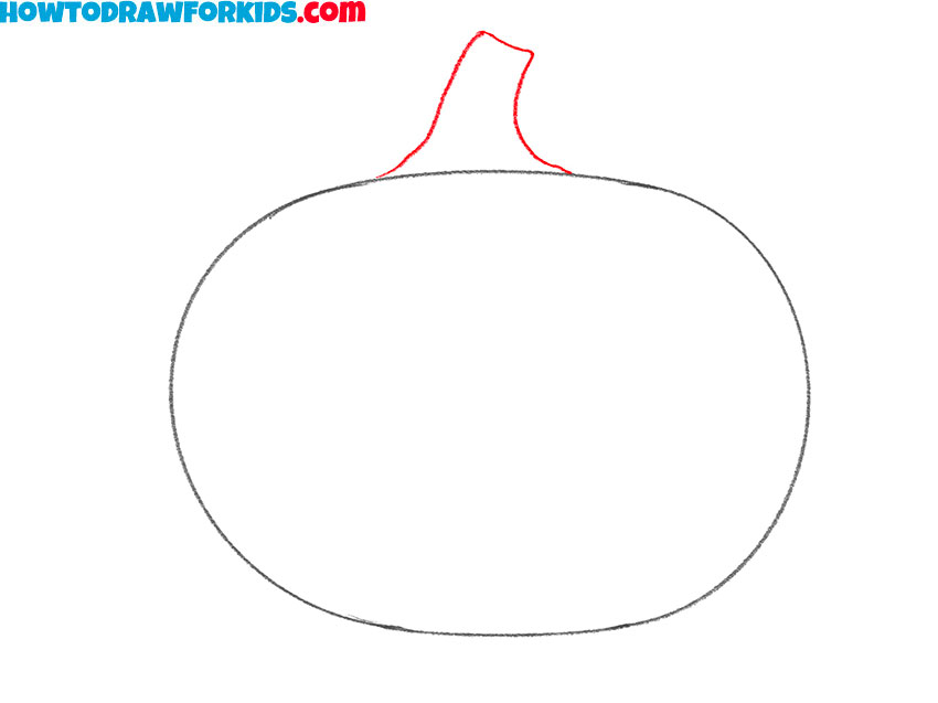 how to draw a pumpkin easy