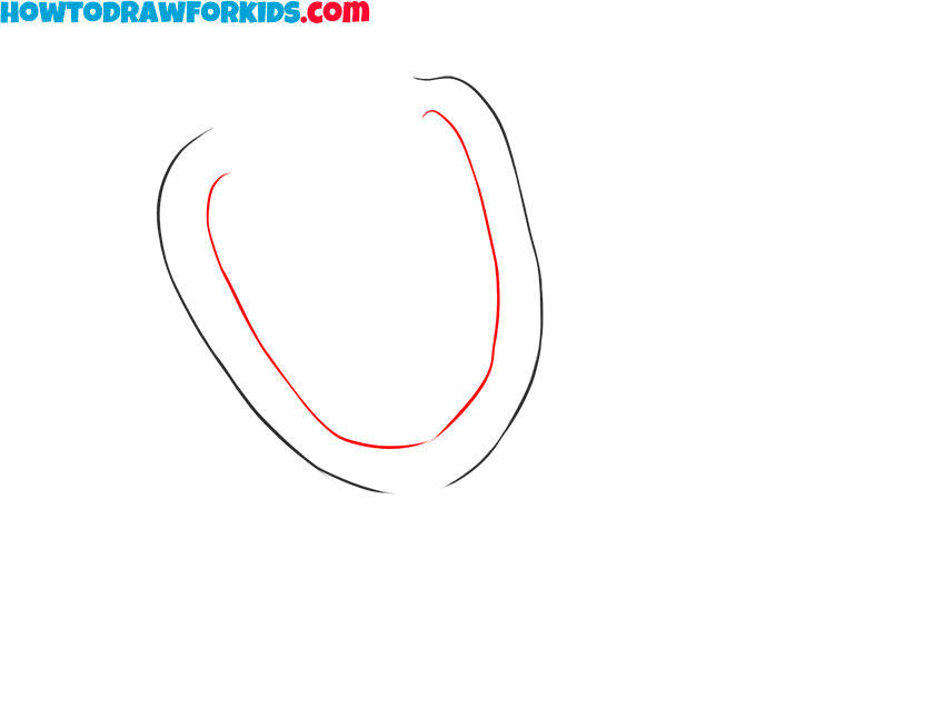 how to draw a stethoscope quickly