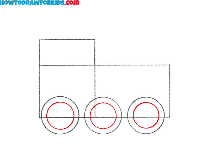 how to draw a train easy step by step