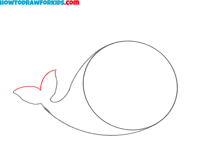 how to draw a whale easy for kids