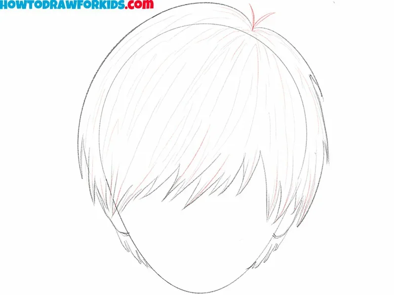 How to Draw Anime Hair - Easy Drawing Tutorial For Kids