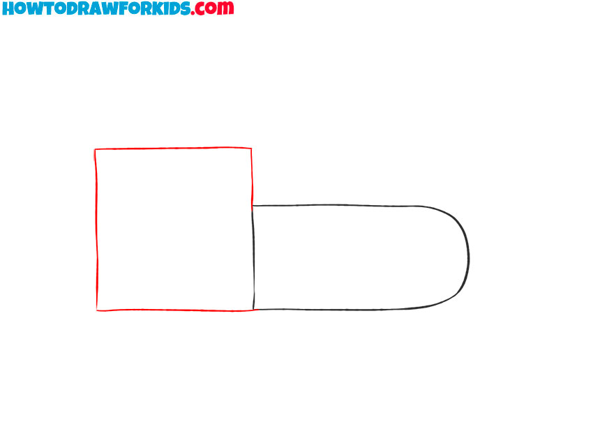 easy drawing of train
