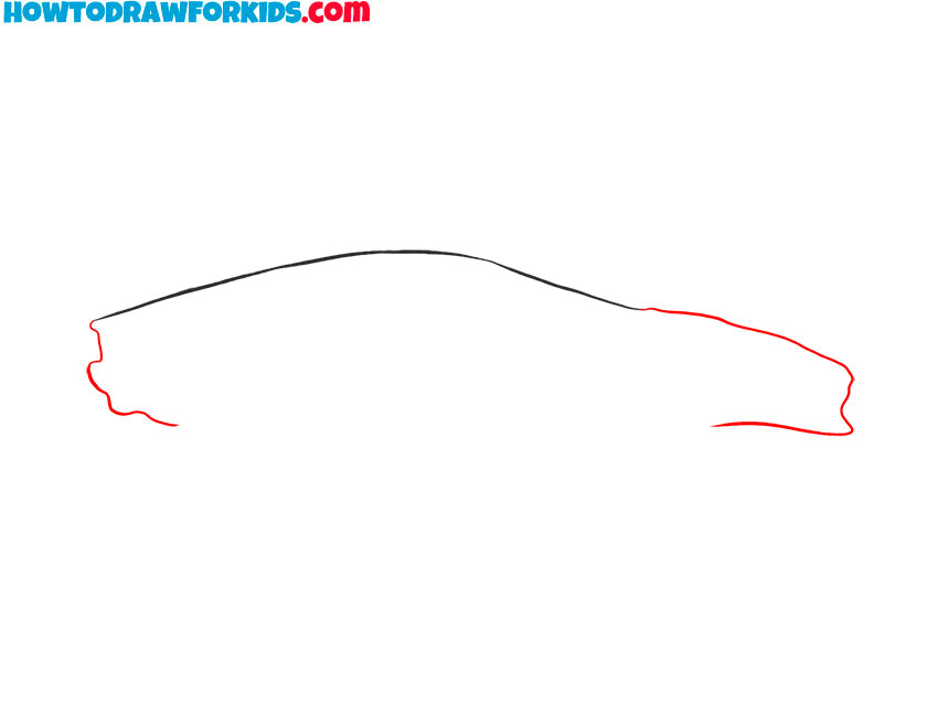 how to draw a ferrari for beginners