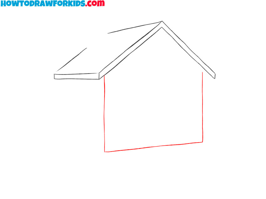how to draw a 3d house plan