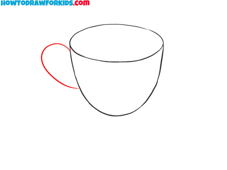 How to Draw a Tea Cup Easy Drawing Tutorial For Kids