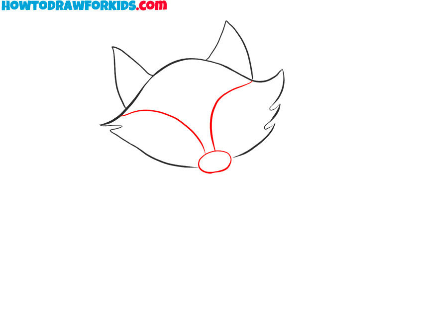 how to draw a fox realistic
