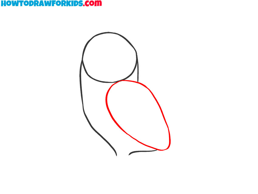 how to draw an owl step by step easy