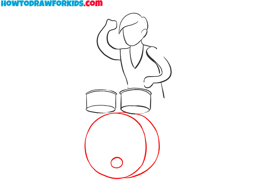 drummer drawing lesson