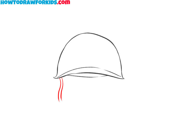 How to Draw a Helmet Easy Drawing Tutorial For Kids
